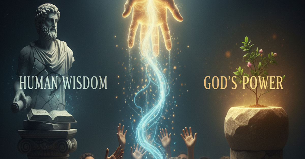 உங்கள் விசுவாசம் மனுஷருடைய ஞானத்திலல்ல/Your faith does not stand in the wisdom of men.